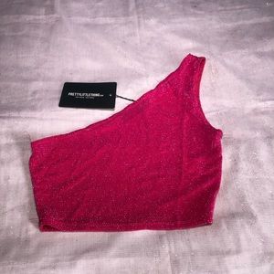 💗One Shoulder Crop Top💗